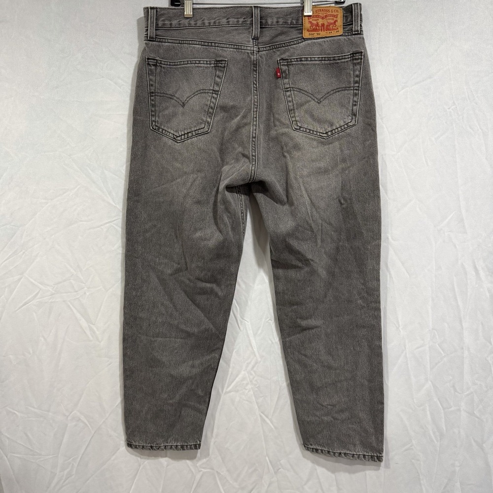 Levi's Jeans Men's 550 Relaxed Straight Black Medium Wash 34x30